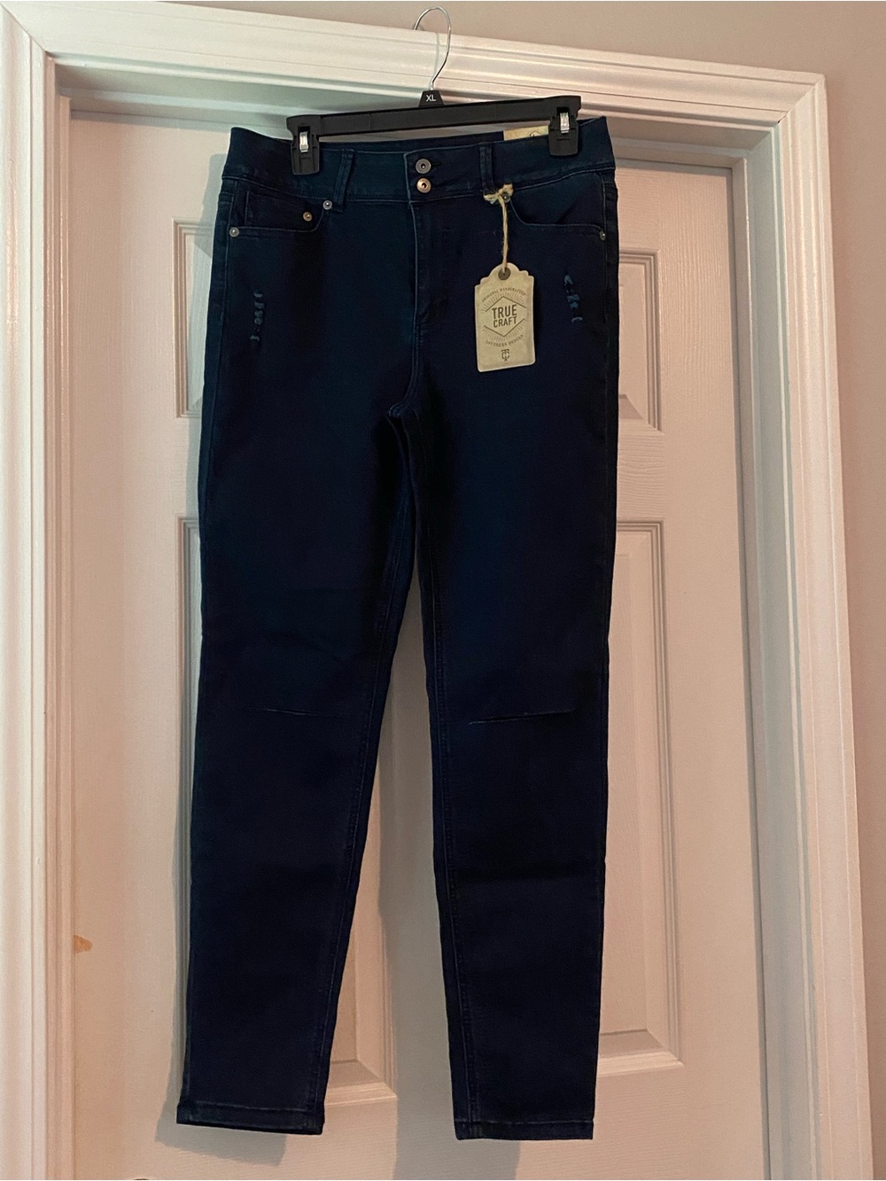 True Craft Women's Navy Skinny Jeans